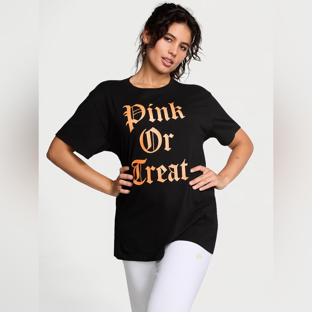NWOT! Victoria’s Secret PINK ‘Campus Cotton Tee’